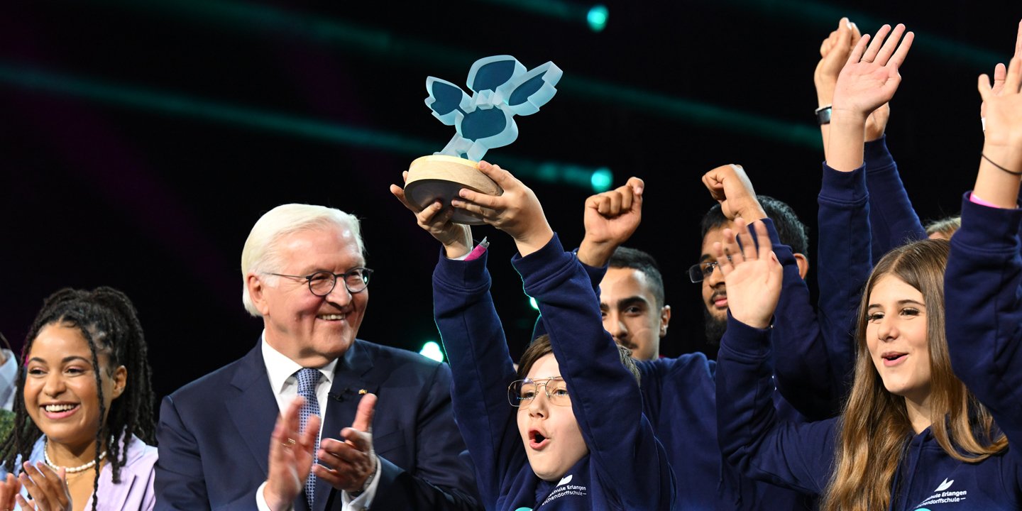 Steinmeier gratuliert Eichendorffschule